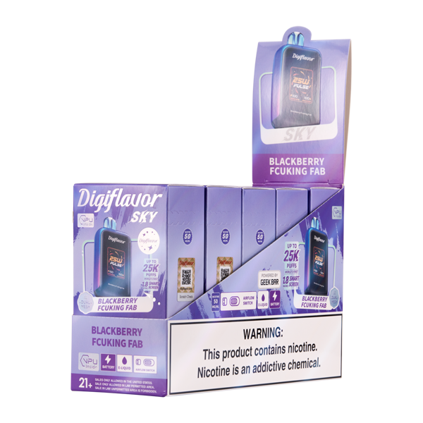 Final recommendation graphic showing blue rancher b pop foger devices with price tags