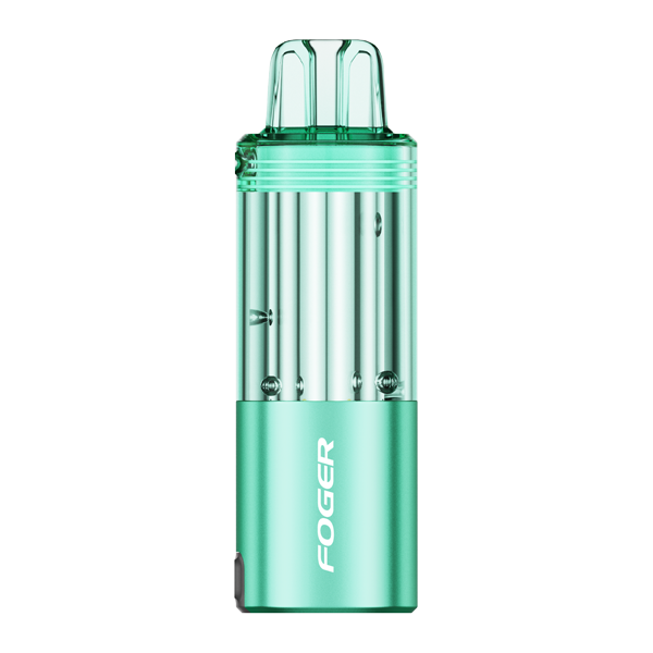 who makes fogger vapes — Australian vaper holding a Foger Bit 35K device with satisfied expression