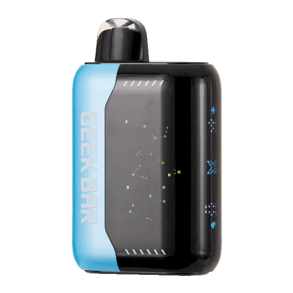 Dualicious Geek Bar Blue Razz Ice flavor 25K