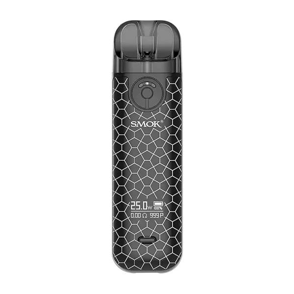 A person's hands filling the Vaporesso Aurora Play pod with e-liquid, showing the top-fill port. Alt text includes vaporesso aurora play.